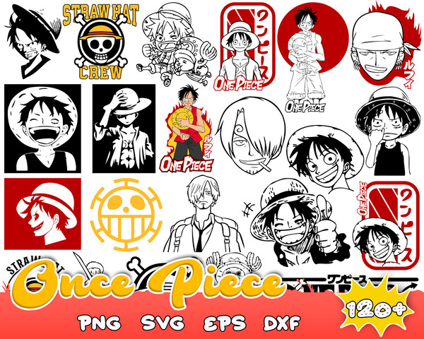 One Piece - Straw Hat Skulls - Sticker