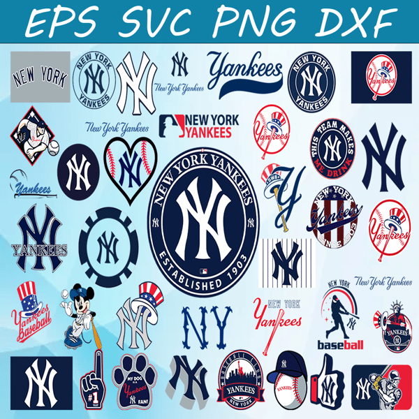 New York Yankees Vector Logo - Download Free SVG Icon