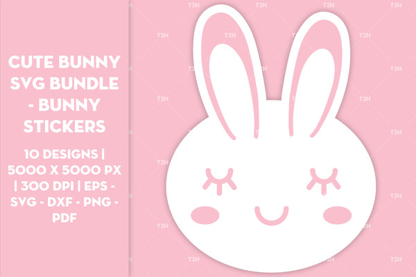 Cute bunny SVG bundle - Bunny stickers cover 11.jpg