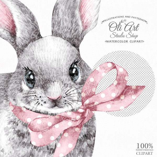 Watercolor easter bunny clipart_4.JPG