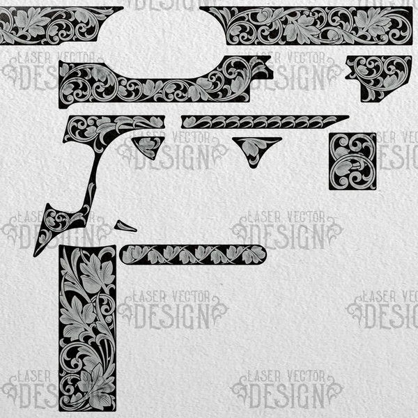 VECTOR DESIGN Walther PPK S Leafy scrolls 2.jpg