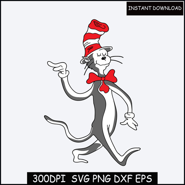 cat in the hat svg, dr Seuss Svg, christmas cat svg, cat svg, santa hat svg, halloween svg, black cat svg, dr seuss hat svg, halloween cat.jpg