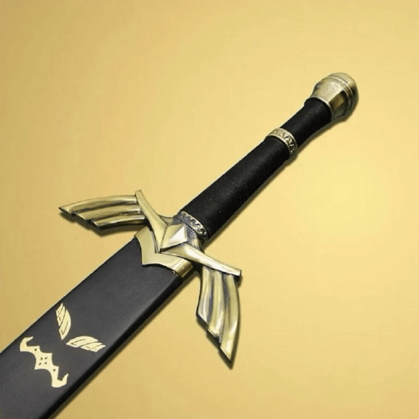 Zelda Sword, The Legend of Zelda Master Sword, With Scabbard, Best for Cosplay1.jpg