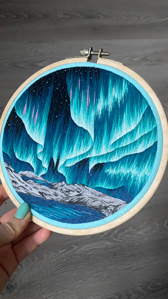 I Weave Lights Into My Embroidery Works Inspired By Stars And Night (23  Pics)