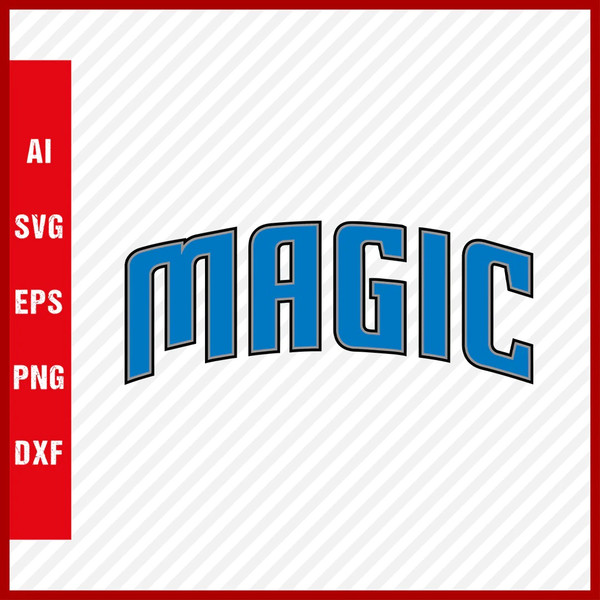 Orlando Magic Wordmark Logo
