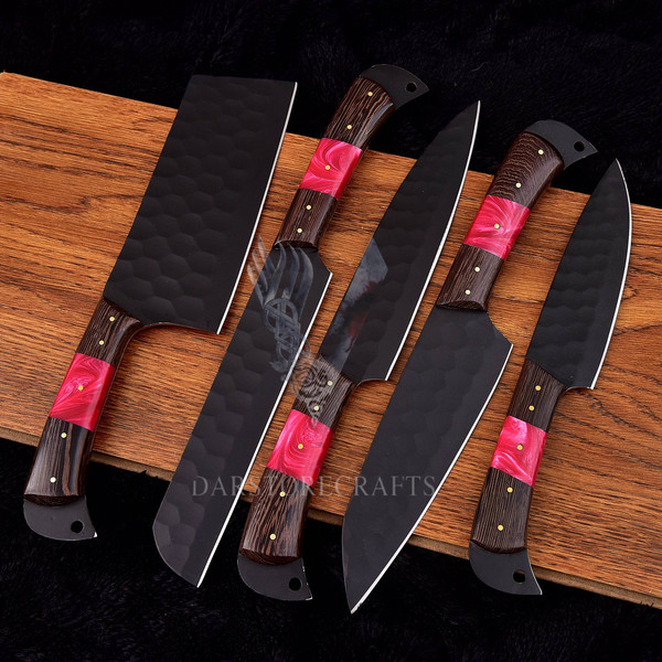 Custom Chef Knife Handmade Forged Carbon Steel Knife Chef Kn - Inspire  Uplift