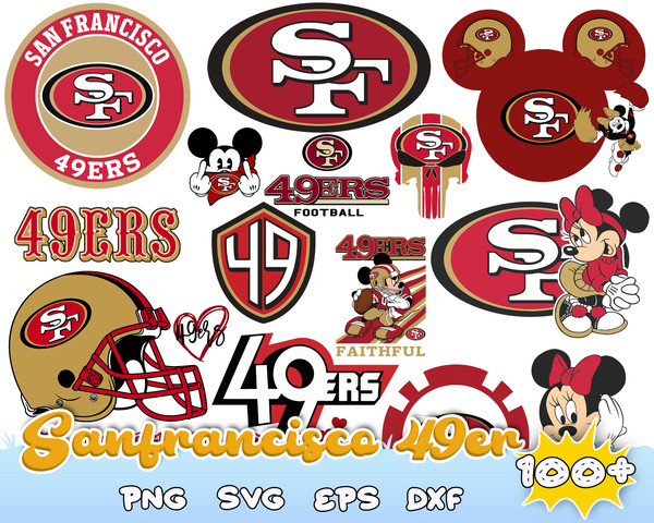 49ers Football SVG, San Francisco 49ers  svg, Clipart for Cricut, Football SVG, 49ers Team, Football , Digital download.jpg