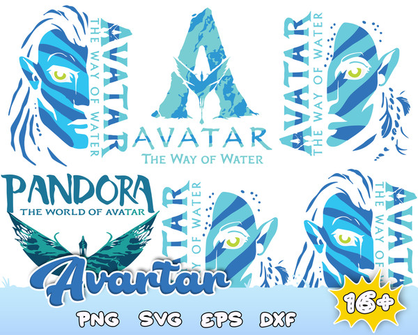 Avatar the way of the water Avatar 2 Svg, The Way of Water A World Like No Other Pandora png, digital download png.jpg