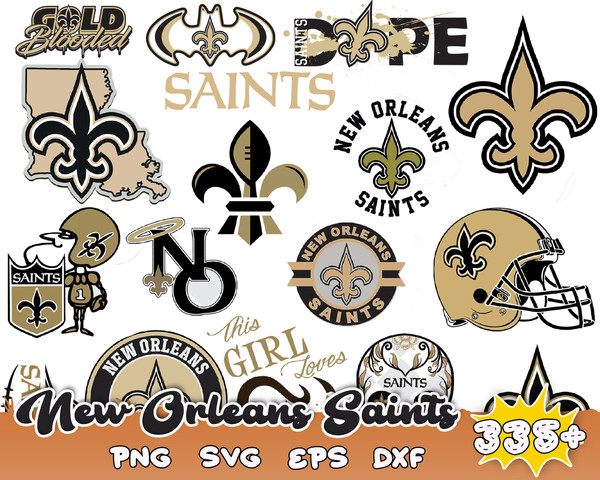 New Orleans Saints  svg , Saints svg Bundle, Saints svg, Clipart for Cricut, Football SVG, Football , Digital download.jpg