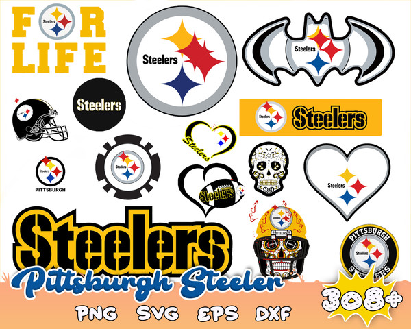 Pittsburgh Steelers svg, Steelers svg Bundle, Steelers svg, Clipart for Cricut, Football SVG, Football , Digital download.jpg