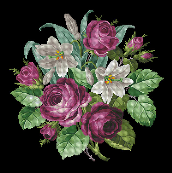 230125 Пурпурные розы с лилейником.jpg