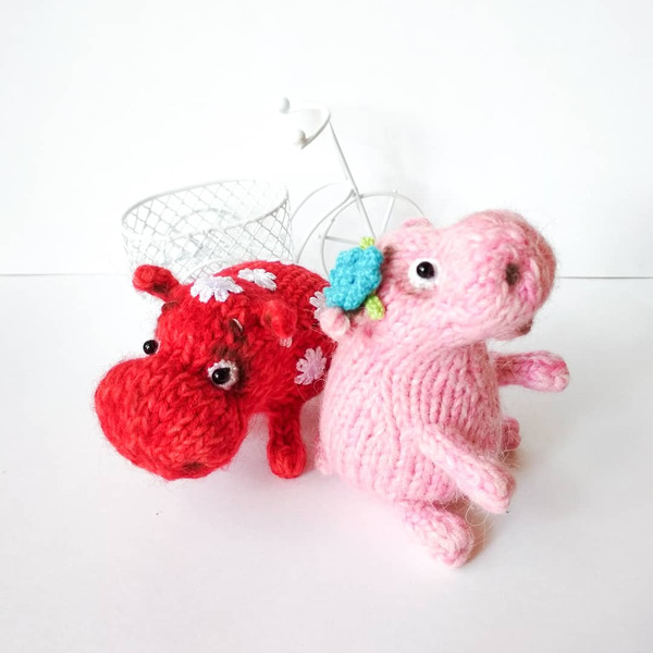 Hippopotamus knitting pattern, cute knitted toy, river-horse toy, hippo pattern, amigurumi animal pattern, toy tutorial 9.jpg