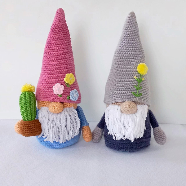 Gnome crochet amigurumi