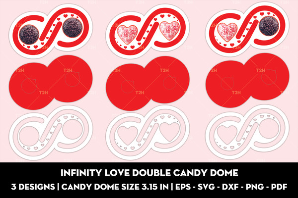 Infinity love double candy dome cover 1.jpg