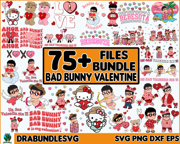 75 Valentine Benito SVG PNG Bundle, Benito Is My Valentine Svg, Un San Valentin Sin Ti, Bad Bunny Valentines, Benito Dia De San Valentins.jpg