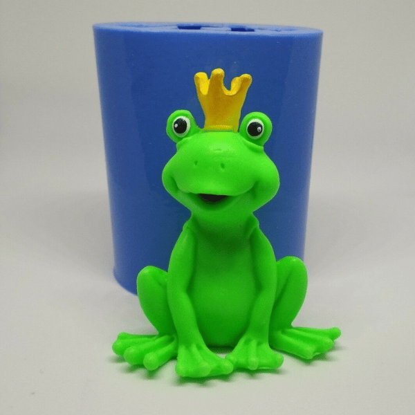 Frog princess soap and silicone mold