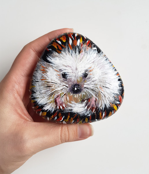 Paint Your Own Stone: Hedgehog