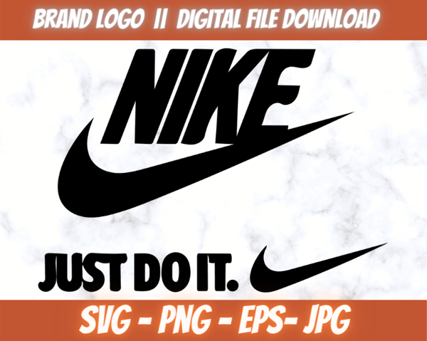 Nike do it Logo Nike Design Silhouette Svg vector, png, Inspire