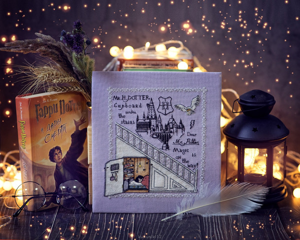 Harry Potter and Co. Cross Stitch, A Christmas gift for my …
