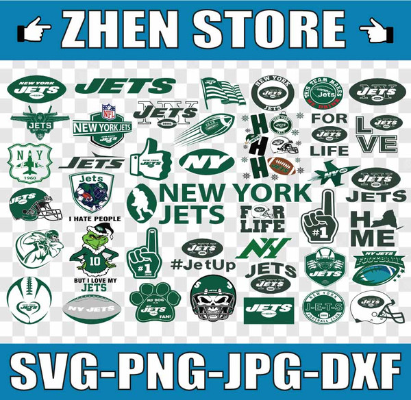 New York Jets, New York Jets svg, New York Jets clipart, New