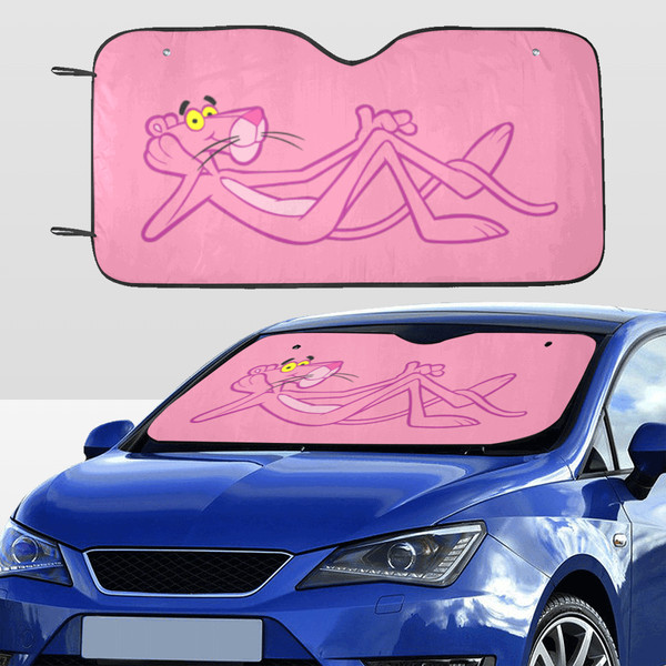 Pink Panther Car Sun Shade.png