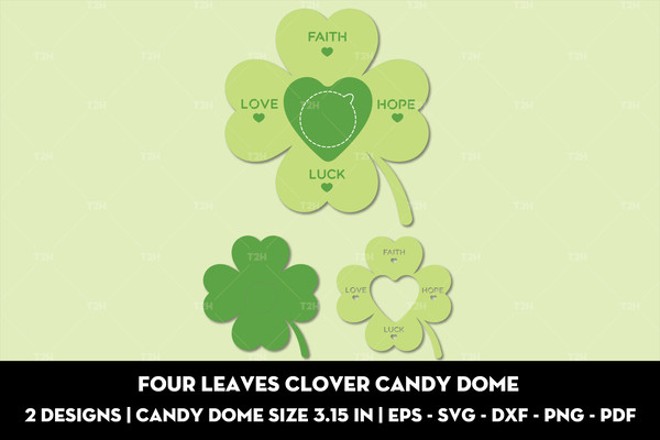 Four leaves clover candy dome cover 5.jpg