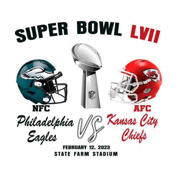 Chiefs x Eagles: confira todos os detalhes do Super Bowl LVII