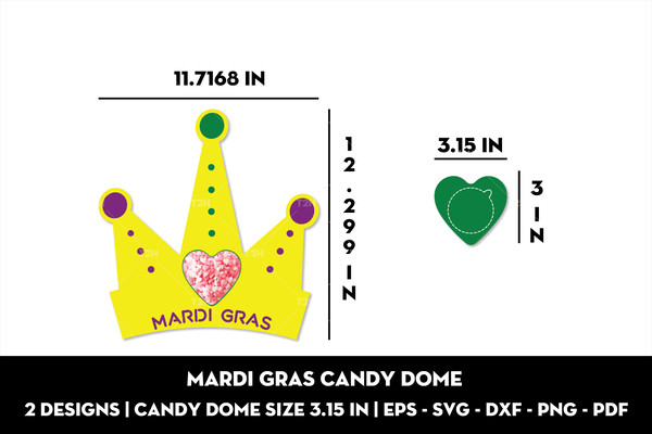 Mardi Gras candy dome cover 2.jpg