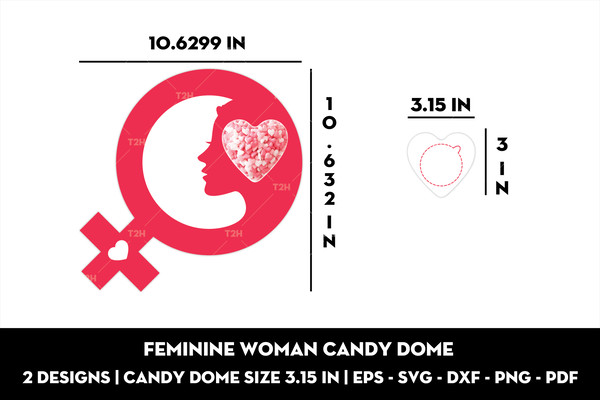 Feminine woman candy dome cover 2.jpg