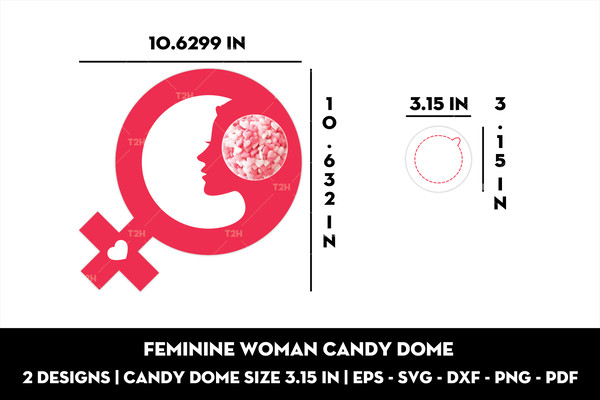 Feminine woman candy dome cover 3.jpg
