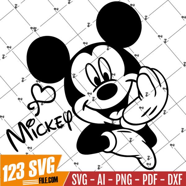 Mickey Mouse Logo PNG Transparent & SVG Vector - Freebie Supply