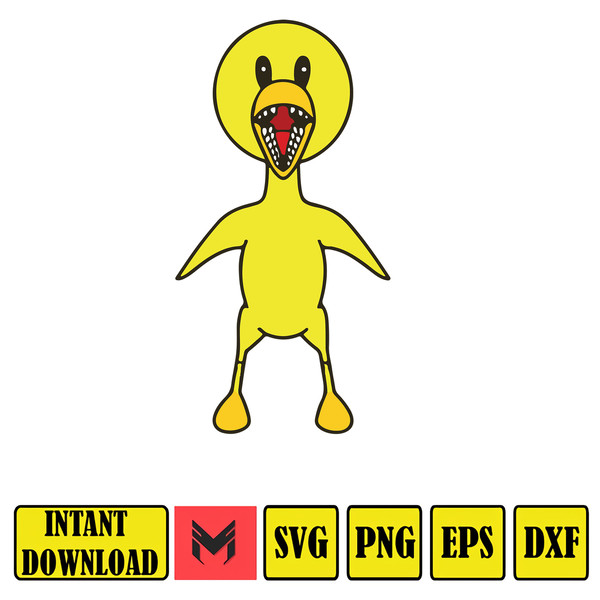 Yellow Rainbow Friends Png, Yellow From Rainbow Friends Png