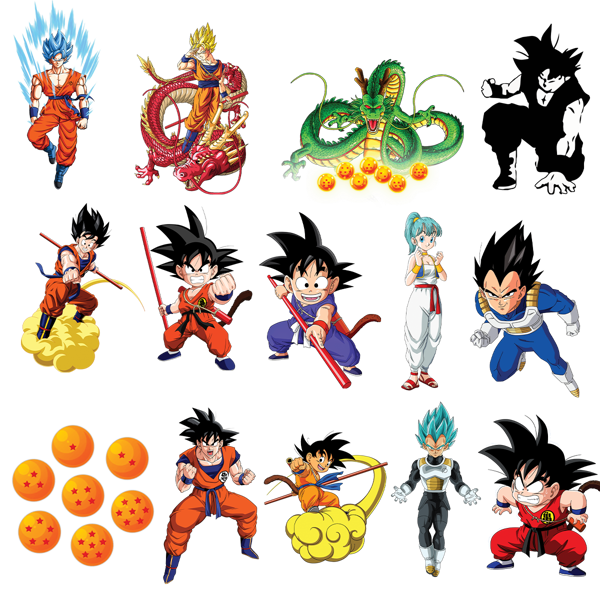 Goku Svg, Dragon Ball Z Svg, Goku Anime Svg, file for cricut, Anime sv