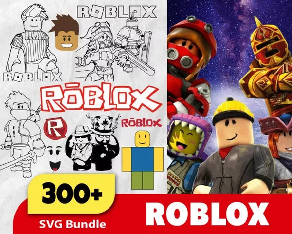 22 Roblox SVG, Roblox Printable Files Download