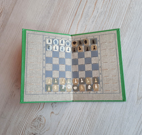 green booklet soviet pocket chess kishinev