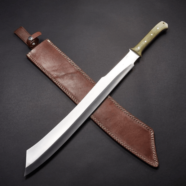 d2 steel hunting short machete knife-beautiful hunting knife.png