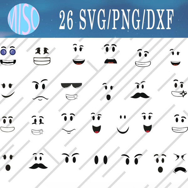 Roblox Face SVG, Roblox Face Decal, Roblox Man Face Transparent PNG, Roblox  Cricut Design, Roblox Silhouette