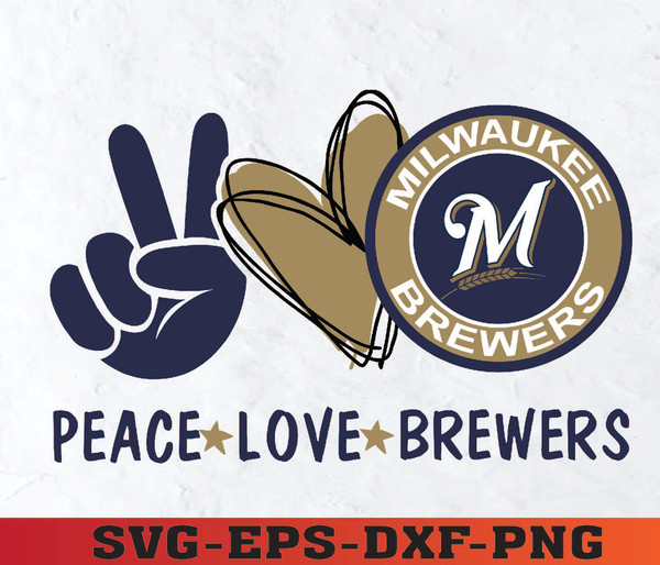 Milwaukee Brewers Svg, clipart bundle, cutting file, Sport svg, Basketball  Svg M L B logo svg