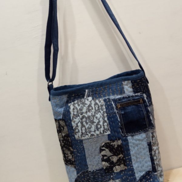 Quilted bag, patchwork bag, handmade bag, - Inspire Uplift