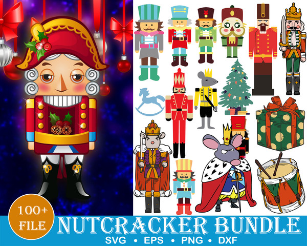 100 Nutcracker svg bundle for Cricut and Silhouette, Christmas svg files, FoxSister, mouse king svg, Christmas toys svg, Christmas scene.jpg
