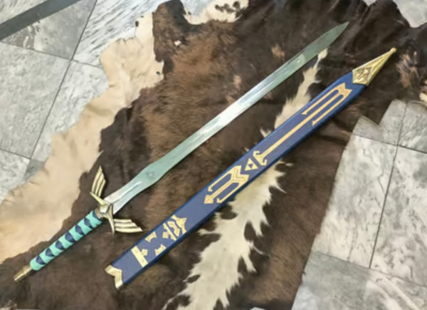 Zelda Master Sword Breath of the Wild Inspired 