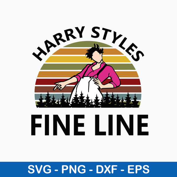 Harry Style Fine Line Svg, Harry Style Svg, png Dxf Eps File.jpeg