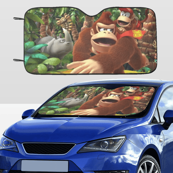 Donkey Kong Car SunShade.png
