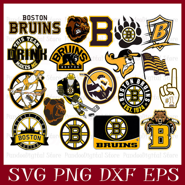 Boston Bruins logo, Boston Bruins svg, Boston Bruins eps, Bo - Inspire  Uplift