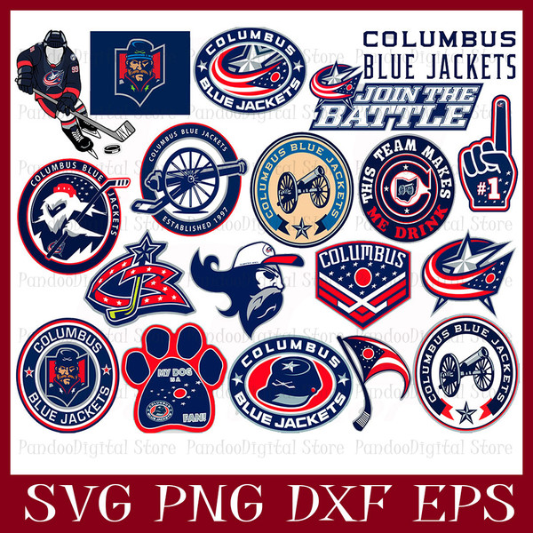 NHL Logo Columbus Blue Jackets, Columbus Blue Jackets SVG Vector, Columbus  Blue Jackets Clipart, Columbus Blue Jackets Ice Hockey Kit SVG, DXF, PNG,  EPS Instant Download NHL-Files For Silhouette, Files For Clipping. 