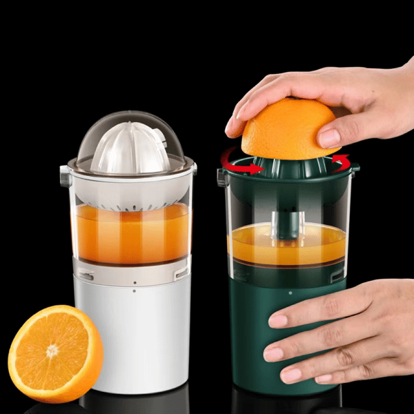 Portable Blender Electric Orange Press Mini Fruit Juicer Man
