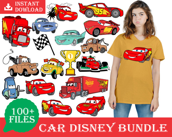 100 Disney Cars Svg Bundle, Svg Bundle, Cars Svg, Svg For Cricut, Cricut Files, Disney Cars Svg, Family Svg, Disney Svg Bundle.jpg