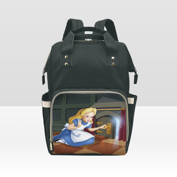 Alice in Wonderland Diaper Bag Backpack.png