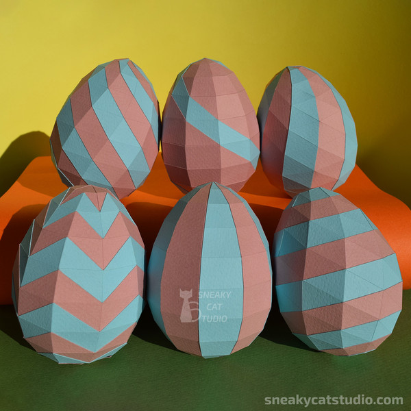 easter-eggs-decor-fake-food-paper-DIY-papercraft-low-poly-3D-Pepakura-PDF-Pattern-Download-paper-craft-Template-origami sculpture-model-wall-14.jpg