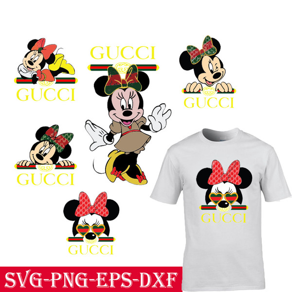 Minnie Mouse Logo Svg, Gucci svg files - Inspire Uplift